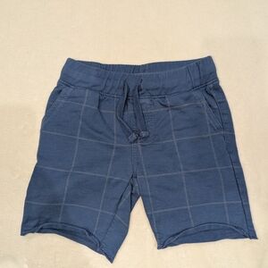 Tea Toddler Blue Checkered Shorts
